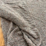 Casaluna Bouncle Large Blanket 99 X 108 In Wool Blend Brown Tan. Fixed Price $38.98.