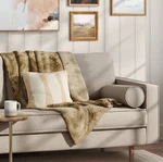Oversized Primalush Throw Blanket 50"X70" Cream - Threshold Soft Cozy Green. Fixed Price $35.99.