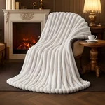 Am Lie Home Faux Fur Throw Blanket For Couch, Cozy Fuzzy Fluffy Luxurio. Fixed Price $49.34.