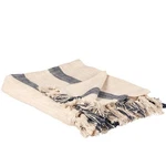 Nwt, Primitives By Kathy, Blue Stripe Throw, 50"X60", Cotton. Fixed Price $21.00.