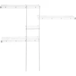 Closetmaid 5 Ft. To Shelf And Rod System 162800. Fixed Price $75.54.