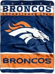 Northwest Nfl Denver Broncos Unisex-adult Raschel Throw Blanket, 60" 80". Fixed Price $49.99.
