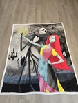 Northwest Disney Nightmare Before Christmas Jack Skellington Blanket 46"X57". Fixed Price $14.00.