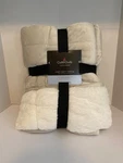 Cuddl Duds Reversible Faux Fur Quilted Cozy Soft Throw 50" 60". Fixed Price $24.91.