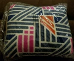 Vera Bradley Fleece Travel Blanket Pillow Throw Geo Medallions Pattern - Nwt. Fixed Price $50.00.