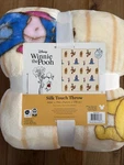 Disney Winnie The Pooh Piglet Tigger Eeyore Throw 60" X 70" New Blanket Cozy. Fixed Price $24.50.