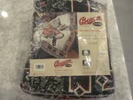 New Beacon Father Christmas Woven Throw 47" X 68" #508 Wpl 1675 Made In Usa!. Fixed Price $29.99.