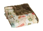 Jr Products CC-005TM Camp Casual, The Throw, Travel Map. Fixed Price $60.16.