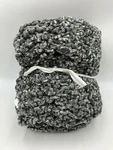 Pottery Barn Colossal Handknit Throw Blanket 44 X 56" Heathered Gray #9802T. Fixed Price $111.15.