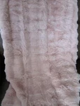 July Bubble Fleece Faux Rabbit Fur Blanket, 60 70, Pink. Fixed Price $22.50.