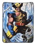 Marvel Wolverine Cover Jim Fleece Throw Blanket. Fixed Price $24.95.