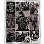 Sons Anarchy Soft Fleece Blanket, Sherpa. Fixed Price $39.95.