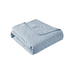 Madison Park Throw Blanket - Reversible Damask Quilting Design, 60"X70", Blue. Fixed Price $37.70.