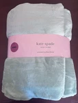 Kate Spade New York King Oversized Fleece Blanket - Green. Fixed Price $99.99.