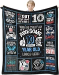 Birthday Gifts For Year Old Boy, 60" X 50", BLUE-10TH. Fixed Price $31.17.