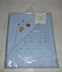 New Creme De Into The Sea Fish Blue Infant Baby Receiving Blanket. Fixed Price $20.14.