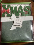 Born Loved Christmas Xmas Deluxe Gift Set Room Art & Blanket. Fixed Price $15.00.