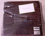 Colin Cowie House Beautiful 50" X 60" Ombre Stripe Throw - Amethyst Purple. Fixed Price $22.99.