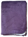 Northcrest Home Sherpa Micromink Purple Grape Oversized Soft Throw Blanket. Fixed Price $21.88.
