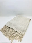 Dii White Beige Diamond Throw. Fixed Price $19.57.
