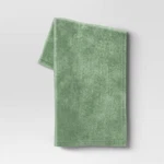 New 60" X 50" Sage Green Plush Throw Blanket - Room Essentials Recycled Material. Fixed Price $7.95.