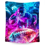 Poshwrap Football For Boys, Kids Blankets, Sports Theme Gifts, Warm F.... Fixed Price $31.27.