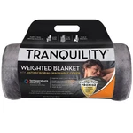48"X72" 15LBS Temperature Balancing Weighted Blanket Gray - Tranquility. Fixed Price $18.69.