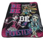 Monster High Fleece Throw Blanket Be Yourself Unique 46X60 In. Fixed Price $39.95.
