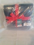 Lalifit Soft Waffle Weave Throw Blanket Navy Blue 100% Acrylic With Fringe 50X60. Fixed Price $12.00.