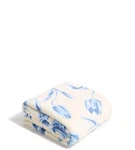 Vera Bradley Nwt Essential Fleece Throw Blanket Floating Tulips Seedpearl 50X80. Fixed Price $49.99.