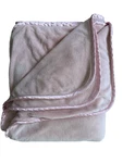 Nap Brookstone Pink Blanket 2 Ply Satin Edge Thick Super Soft Velour 38X59. Fixed Price $80.74.
