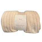 Threshold Cream Throw Studio Mcgee 50" X 60" Wrap Up & Stay Warm. Fixed Price $18.59.
