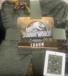 Jurassic World Throw Blanket 47 X59 New. Fixed Price $45.00.
