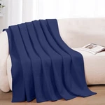 Cotton Blanket Queen Size Waffle Weave Soft Lightweight Breathable Bed. Fixed Price $18.05.