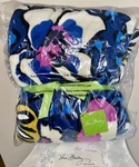 Vera Bradley Throw Blanket Fleece 80 X 50 African Violet Nwt #12408-165 Rare. Fixed Price $74.95.