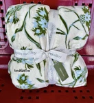 Vera Bradley Oversized Throw Blanket Bathelor Buttons Blue Green Nwt New Sealed. Fixed Price $99.50.