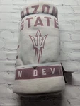 Logo Brand: 54X84 Asu Sun Devils Fleece Sweatshirt Material Throw Blanket - New. Fixed Price $21.00.