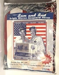 Vtg Wal-mart Sam & Bud Walton Woven Jacquard Throw Blanket American Weavers. Fixed Price $34.97.