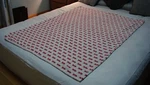 Small Throw Blanket, Spritz, 58" X 46", Fleece, Crib, Child, Soft, Love. Fixed Price $16.01.