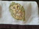 Baby Simba Leaf Blanket Lion King Disney Fleece 30" 40" Lovey Lovie. Fixed Price $20.09.