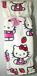 Sanrio Hello Kitty White Strawberry & Milk Plush Throw Blanket Rare Htf - Nwt. Fixed Price $60.00.
