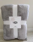 Ugg - Novah King Blanket Gray Seal 110" X 96" New With Tags. Fixed Price $163.87.
