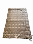 Tranquility Weighted Beige Blanket W/ Glass Beads 48"X72" Adult 12 Lbs. Fixed Price $20.00.