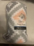 Mainstays Blush Diamond Fleece Throw 50 X 60. Fixed Price $12.95.