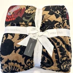 Nwt Vera Bradley Plush Throw Blanket Midnight Garden Paisley New 80" X 50". Fixed Price $29.99.