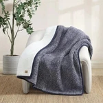 New Classic Uggfluff Throw, 50" X 70" Choice Fawn/grey/black/fog/ocean/sdwd. Fixed Price $79.95.