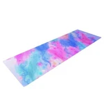 Kess Inhouse Yoga Mat Seeing Stars Ii By Ebi Emporium Blue Pink. Fixed Price $39.99.