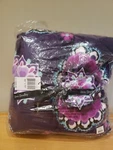 Vera Bradley Rare Throw Blanket Fleece Lilac Medallion 80" X 50" Nwt #12408-I51. Fixed Price $79.99.