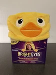 New Bright Eyes Darling Duck Blanket With Glow The Dark - Snuggie 2014. Fixed Price $19.99.