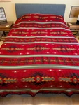 El Paso Saddle Blanket Company Southwest Design King Size Bedspread 104" X 92". Fixed Price $45.00.